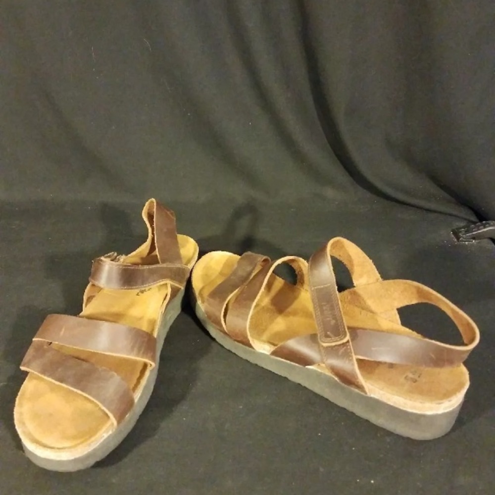 NAOT Kayla Slingback Wedge Sandals 41 EU/9.5/10 US